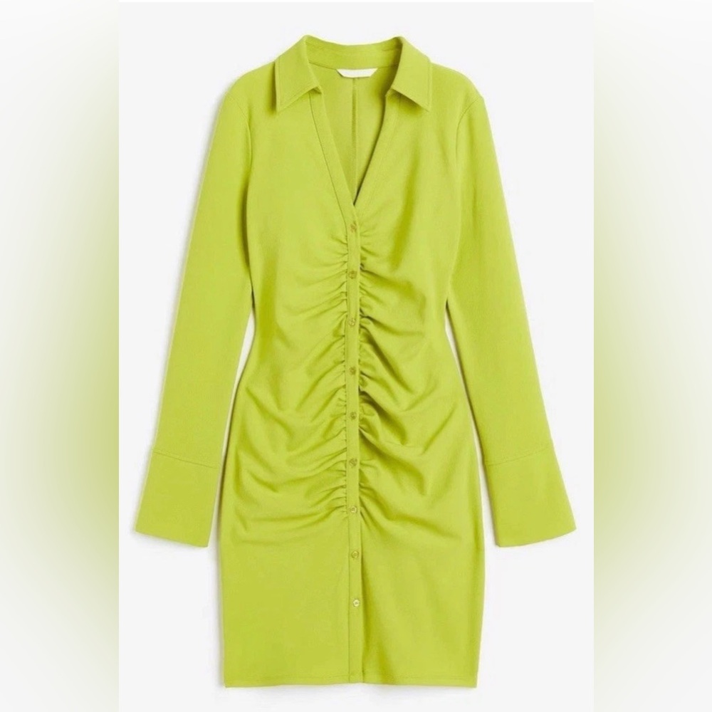 H&M Green T-Shirt Dress Size M - NWT